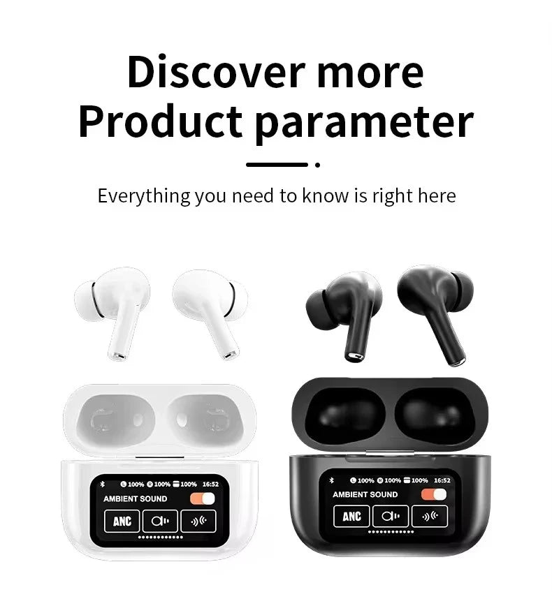 A9 Pro Earbuds & Airpods
