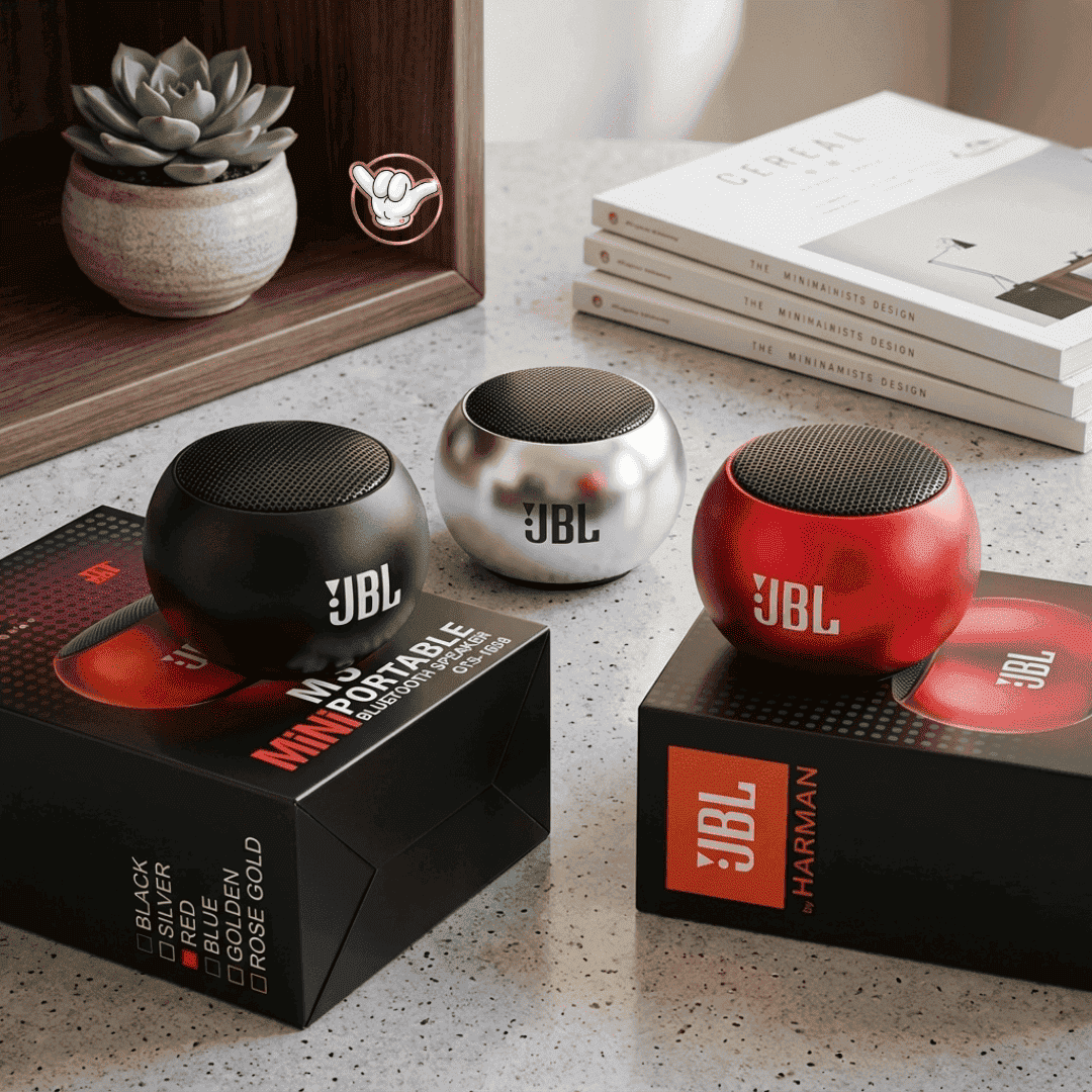JBL Style M3 Mini Speaker | Deep Bass + Built-in Mic | MoodOn.pk