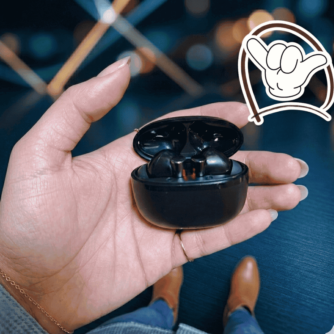 U37 True Wireless Earbuds | 300H Standby + Built-in Mic | MoodOn.pk