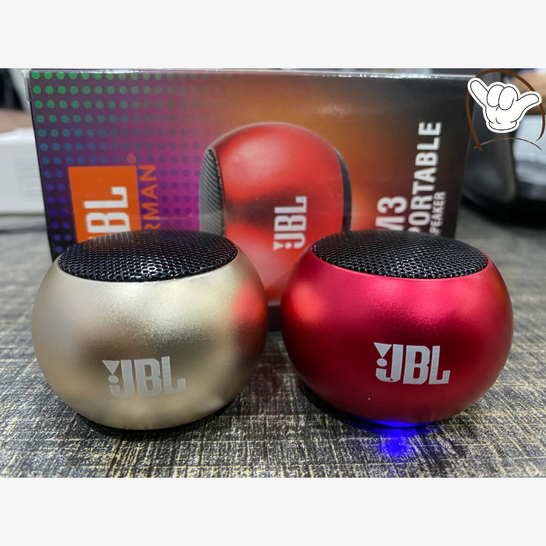 JBL Mini Portable Bluetooth Speaker M3 | Wireless Speaker | Compact Sound System with Extra Bass