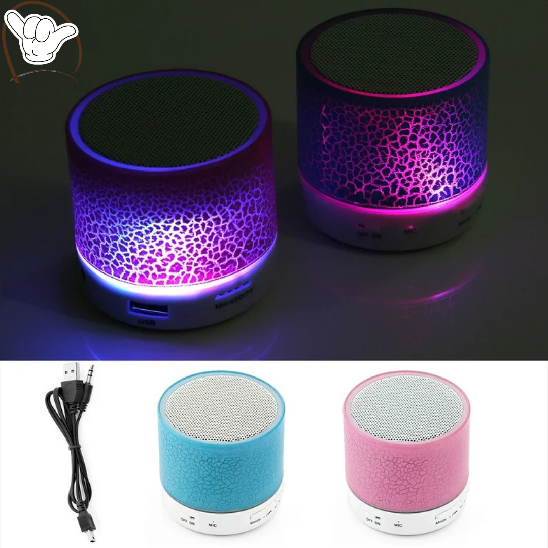 Mini Bluetooth Speaker with SD Card Slot – Wireless, Portable Sound System for Home, PC, and Party Use