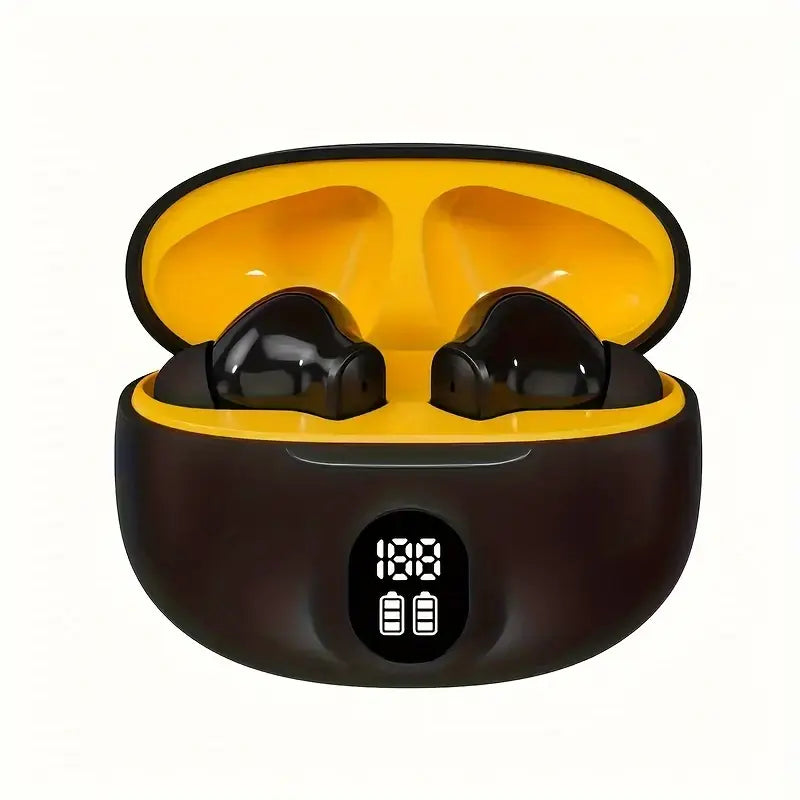 Stereo earbuds black