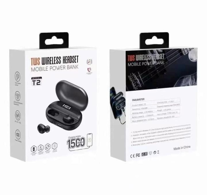 T2 Earbuds | AirPods T2 β High Quality, Deep Bass & Fast Delivery in Pakistan