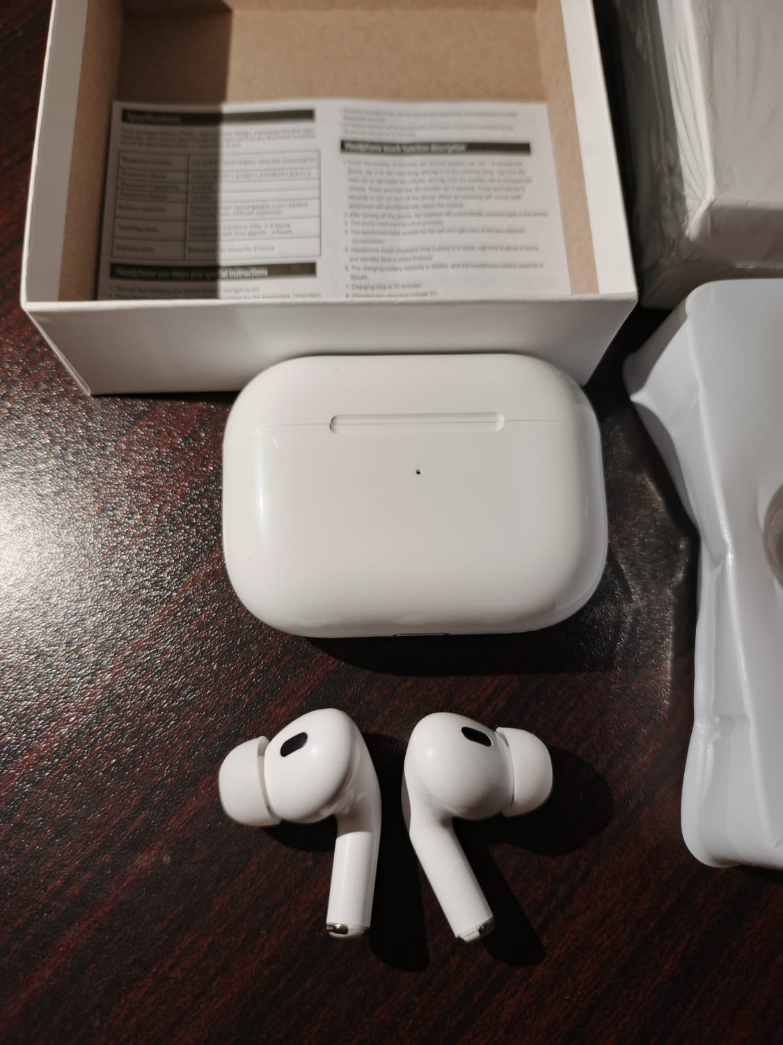 AirPods Pro 2nd Generation | TWS Bluetooth Earbuds | Compatible with Lightning Charging Cable | Best Airbuds, Earpods & Earbuds