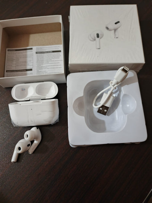 AirPods Pro 2nd Generation | TWS Bluetooth Earbuds | Compatible with Lightning Charging Cable | Best Airbuds, Earpods & Earbuds