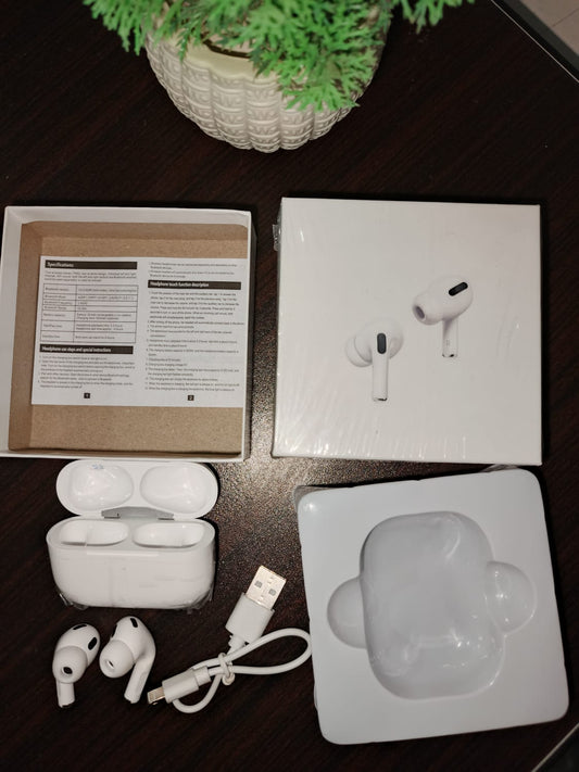 AirPods Pro 2nd Generation | TWS Bluetooth Earbuds | Compatible with Lightning Charging Cable | Best Airbuds, Earpods & Earbuds