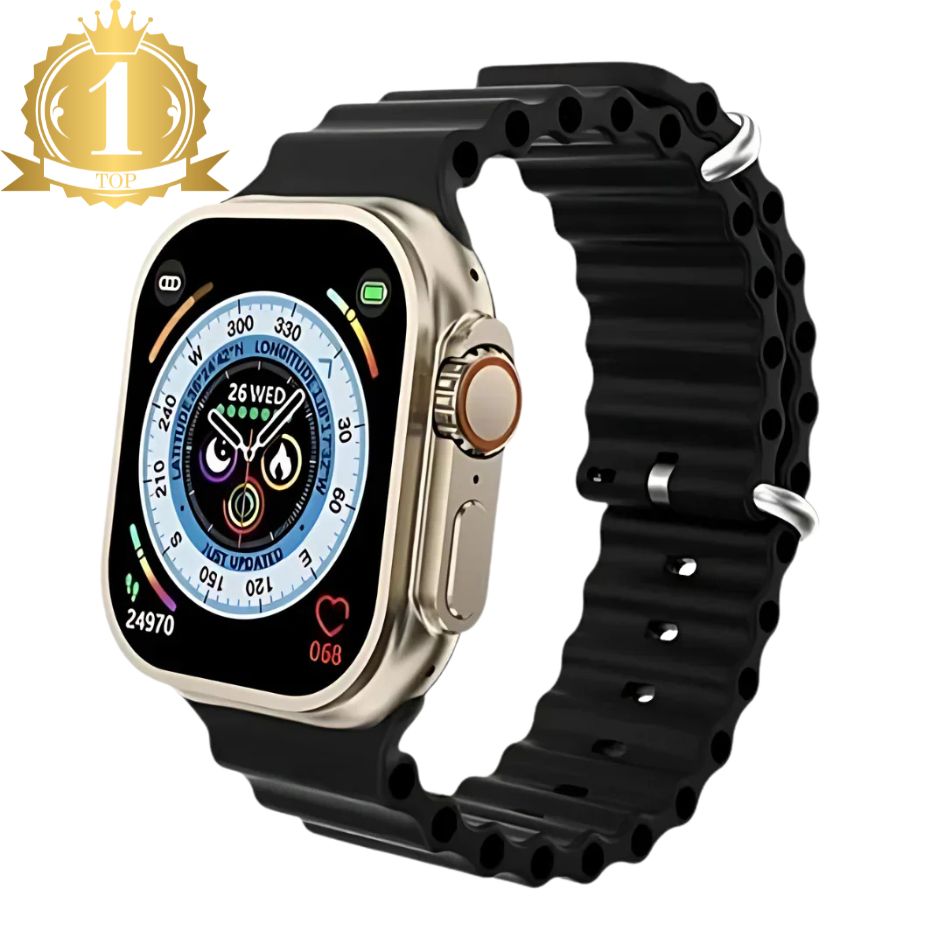 Ultra 7-in-1 Smart Watch β Includes 7 Stylish Straps | Fitness & Health Tracker