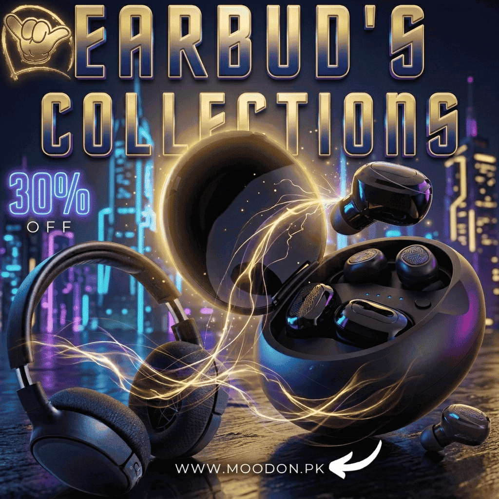 Premium Wireless Earbuds Collection – Deep Bass & HD Sound