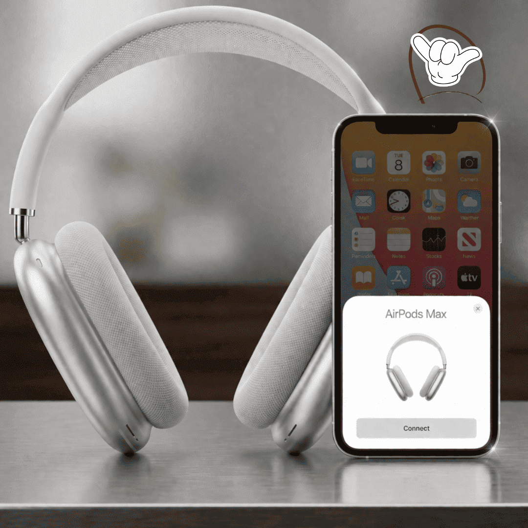 AirPods Max Style Headphones | Deep Bass + Memory Foam | MoodOn.pk
