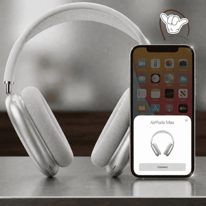 AirPods Max Style Headphones | Deep Bass + Memory Foam | MoodOn.pk
