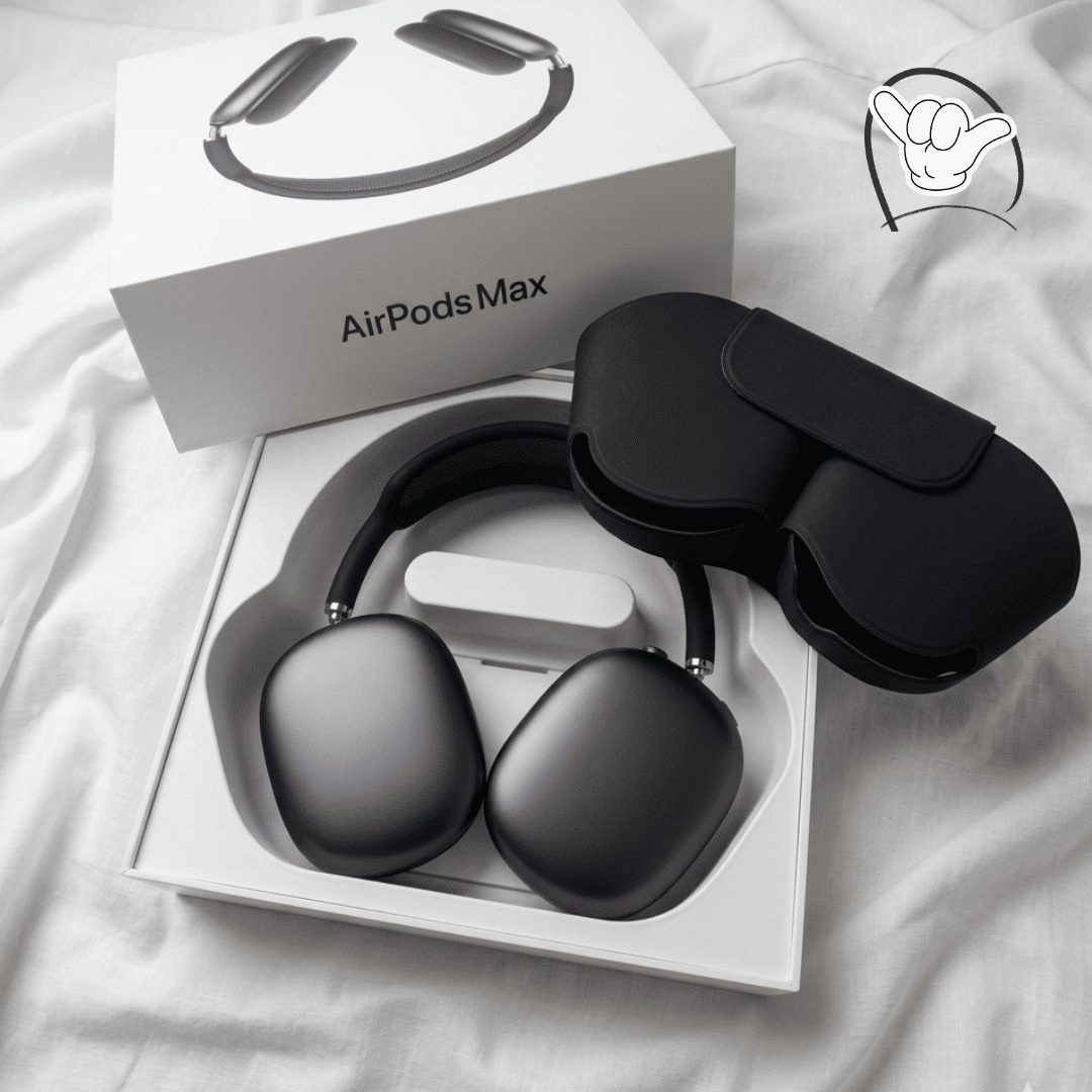 AirPods Max Style Headphones | Deep Bass + Memory Foam | MoodOn.pk