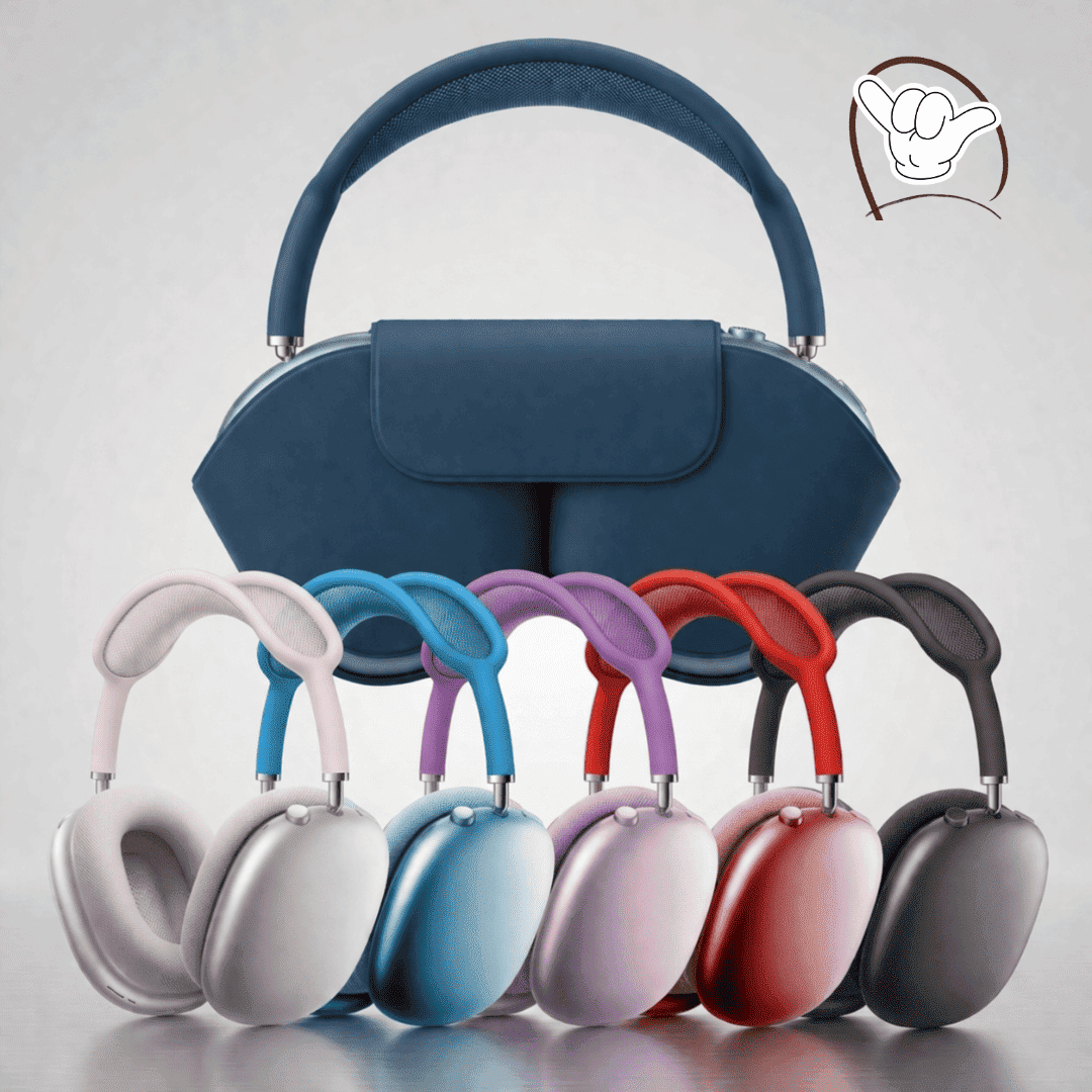 AirPods Max Style Headphones | Deep Bass + Memory Foam | MoodOn.pk