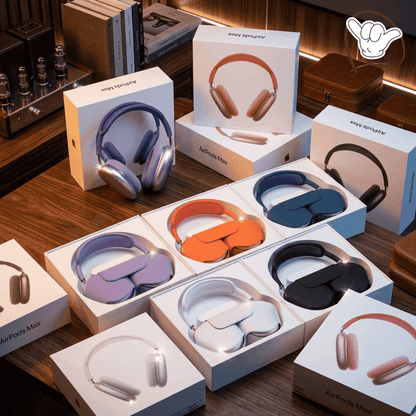 AirPods Max Style Headphones | Deep Bass + Memory Foam | MoodOn.pk