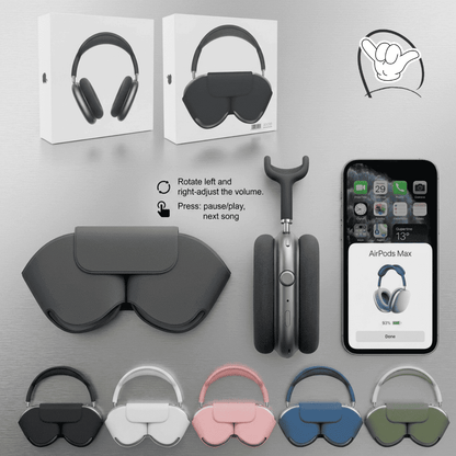 AirPods Max Style Headphones | Deep Bass + Memory Foam | MoodOn.pk