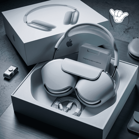AirPods Max Style Headphones | Deep Bass + Memory Foam | MoodOn.pk