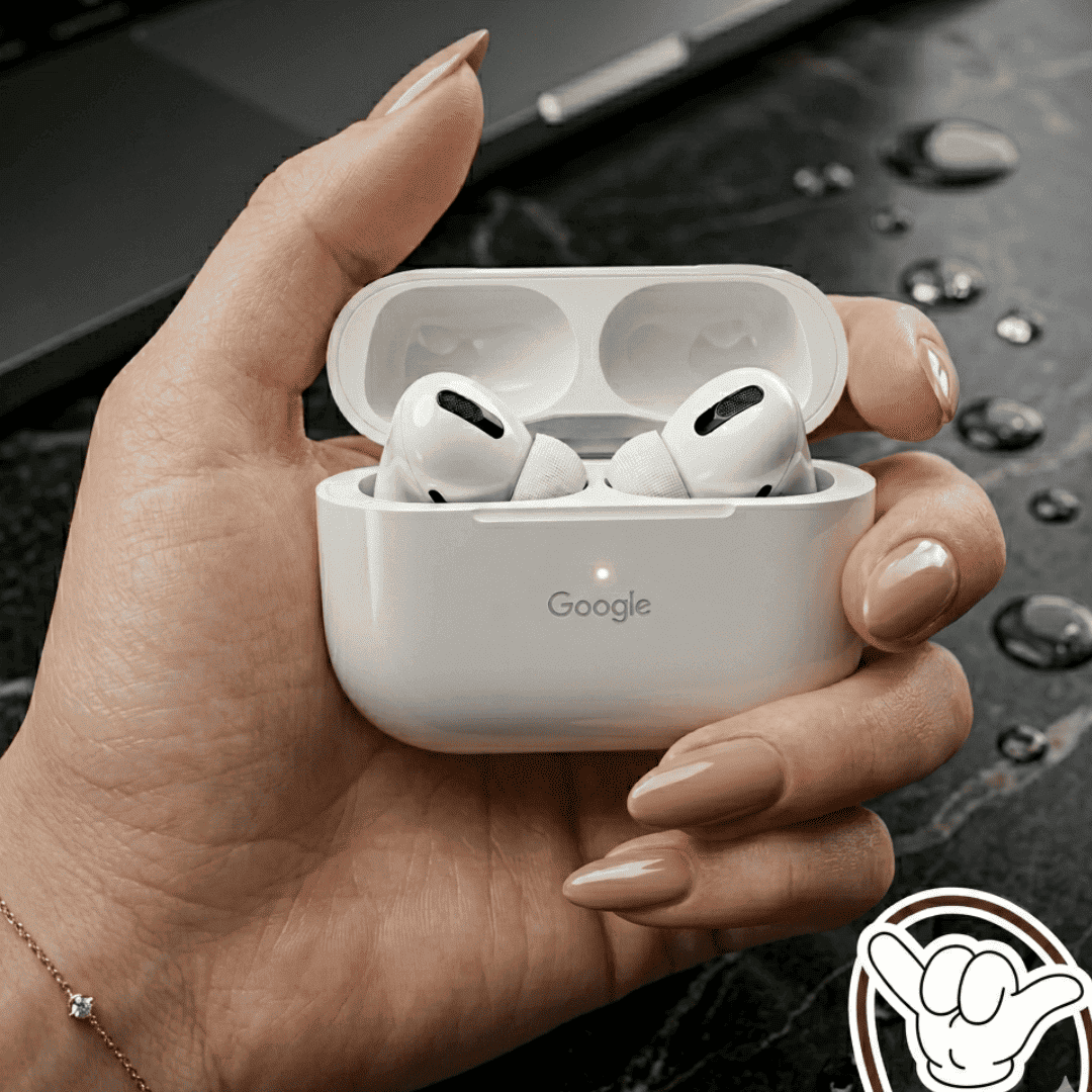 Google Pixel Style Earbuds | Premium Sound + Charging Case | MoodOn.pk