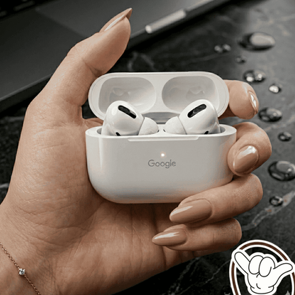Google Pixel Style Earbuds | Premium Sound + Charging Case | MoodOn.pk