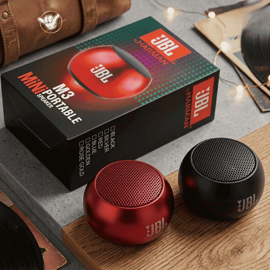 JBL Style M3 Mini Speaker | Deep Bass + Built-in Mic | MoodOn.pk