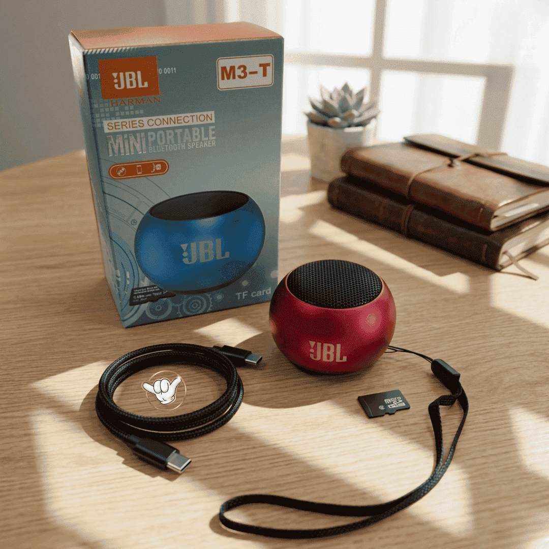 JBL Style M3-T Mini Speaker | Bass + TF Card + AUX | MoodOn.pk
