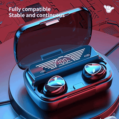 M20 Gaming Earbuds | 8mm Driver + LED Display | MoodOn.pk
