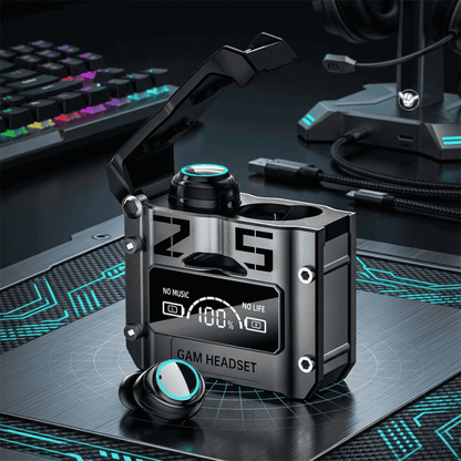 DAMIX M25 Gaming Earbuds | ENC + LED Display | MoodOn.pk
