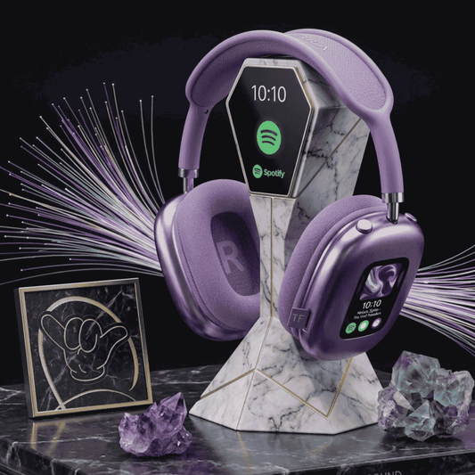 AKZ Max600 Headphones | LED Display + Deep Bass + 3 Colors | MoodOn.pk