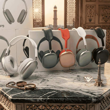 P9 Wireless Headphones | HiFi Bass + TF Card + 6 Colors | MoodOn.pk