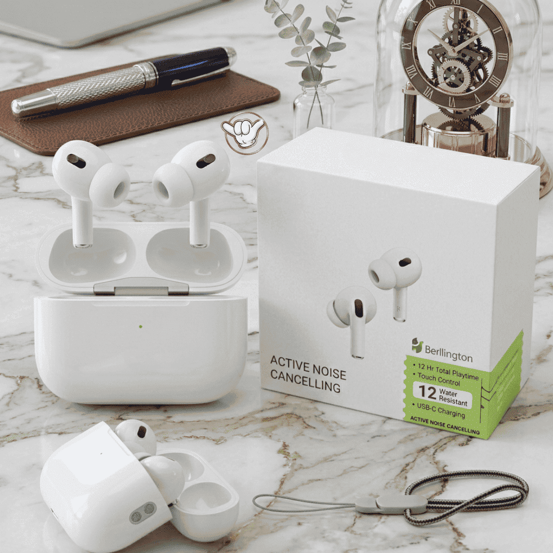 AirPods Pro 2nd Gen | ANC + USB-C + Free Case | MoodOn.pk