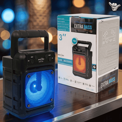Greatnice GTS Bluetooth Speaker | Extra Bass + FM Radio | MoodOn.pk