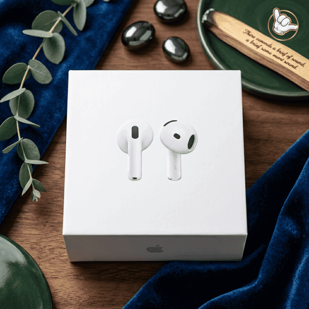 AirPods Pro 4th Gen | ANC + ENC + Popup Display | MoodOn.pk