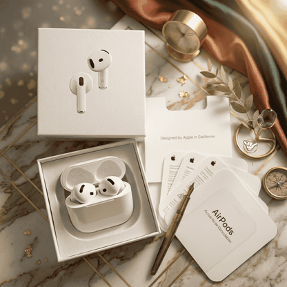 AirPods Pro 4th Gen | ANC + ENC + Popup Display | MoodOn.pk
