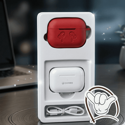 Gionee ANC Earbuds | Noise Cancel + Free Case | MoodOn.pk