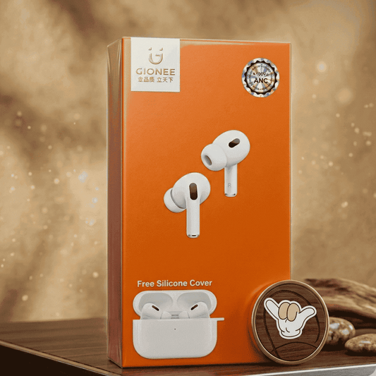 Gionee ANC Earbuds | Noise Cancel + Free Case | MoodOn.pk