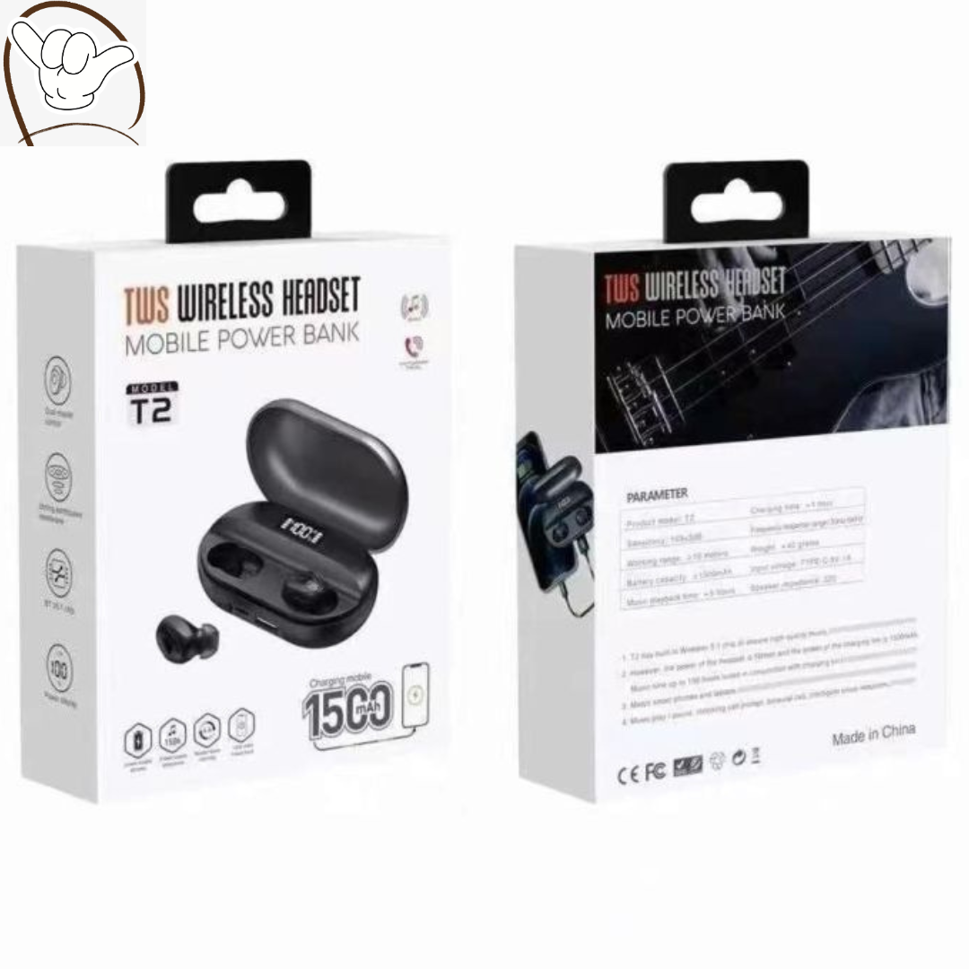 T2 Earbuds | AirPods T2 – High Quality, Deep Bass & Fast Delivery in Pakistan