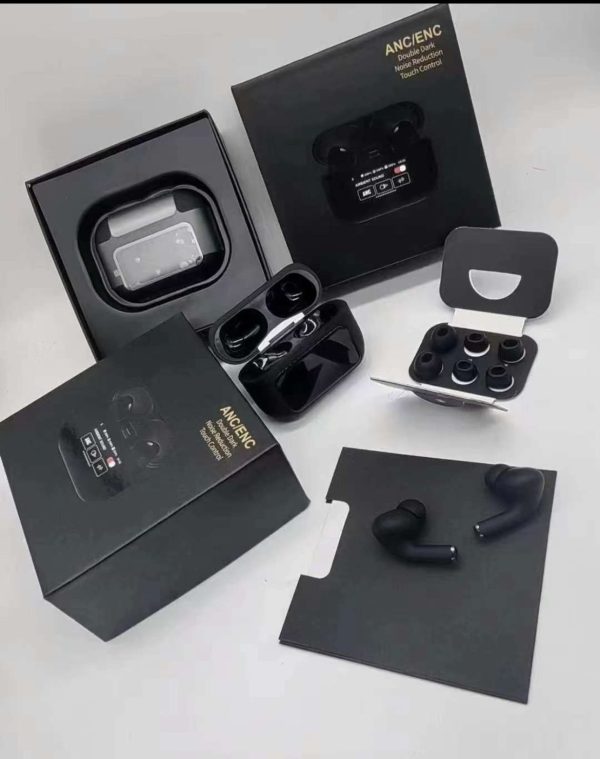 A9 Pro Earbuds & Airpods Black